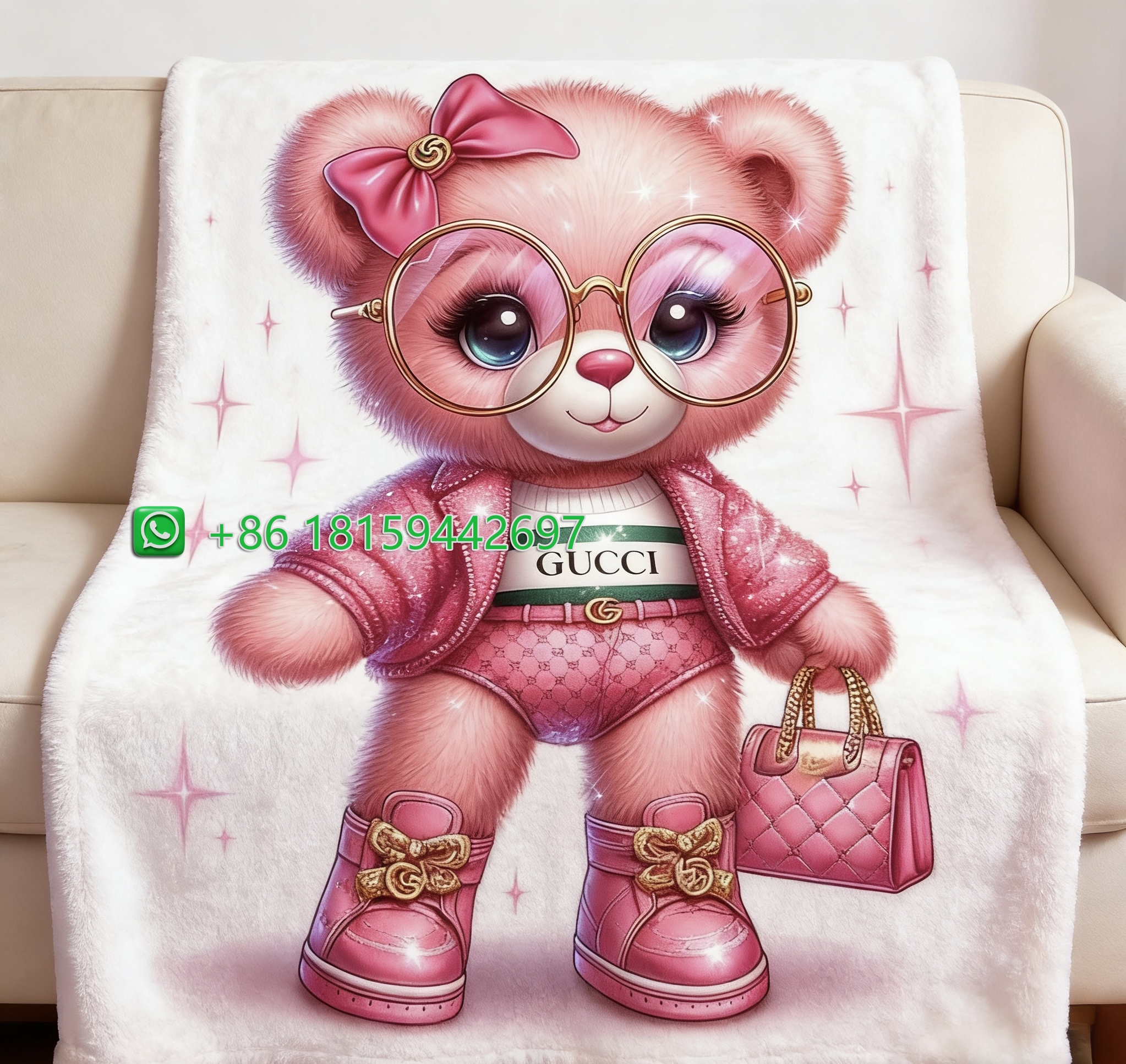 Gucci Throw Blankets